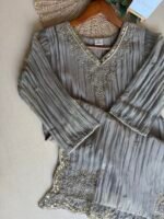 SZ1439 - Crushed Tissue Suit Set - Image 4