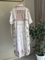 SZ1446 - Embroidered Cotton Suit Set - Image 5