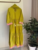 SZ1453 - Embroidered Mul Cotton Suit Set - Image 4