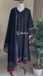 SZ1457 - Banarasi Mul Chanderi Suit Set - Image 3
