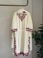 SZ1451 - Embroidered Straight Suit Set - Image 3