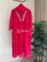 SZ1460 - Banarasi Mul Chanderi Suit - Image 3