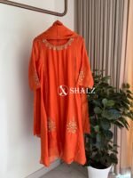 SZ1478 - Banarasi Mul Chanderi Suit Set - Image 5