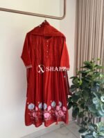 SZ1461 - Embroidered Cotton Suit Set - Image 3