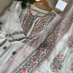 SZ1446 - Embroidered Cotton Suit Set