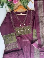 SZ1455 - Cotton Anarkali Suit Set
