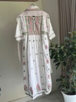 SZ1446 - Embroidered Cotton Suit Set - Image 4