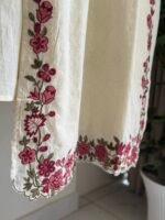 SZ1451 - Embroidered Straight Suit Set - Image 2