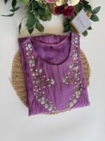 SZ1458 - Mul chanderi Suit set