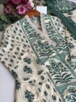 SZ1467 - Anarkali Cotton Suit Set - Image 2