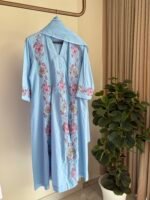 SZ1449 - Embroidered cotton Suit Set - Image 2
