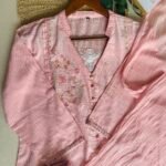 SZ 1444 - Embroidered Cotton Suit Set