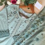 SZ1445 - Cotton Anarkali Suit Set