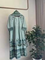 SZ1445 - Cotton Anarkali Suit Set - Image 4