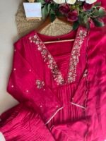 SZ1460 - Banarasi Mul Chanderi Suit