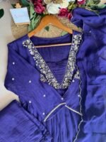 SZ1460 - Banarasi Mul Chanderi Suit - Image 2