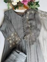 SZ1475 - Banarasi Mul Chanderi Suit Set - Image 2