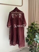 SZ1524 - Mul Chanderi Suit Set - Image 2