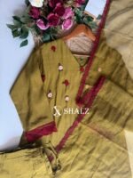 SZ1513 - Mul Chanderi Suit Set