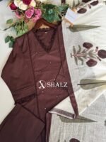SZ1527 - Cotton Aline Suit Set - Image 2