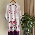 SZ1522 - Printed Long Gown