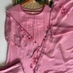 SZ1483 - Pure Chinnon floral suit set