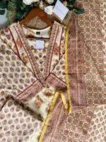 SZ1494 - Cotton straight suit set - Image 2