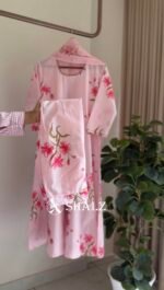SZ1498 - Cotton Anarkali Suit Set - Image 2
