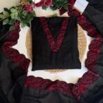 SZ1508 - Embroidered Mul suit set