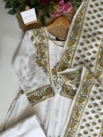 SZ1512 - Cotton Anarkali suit set - Image 2