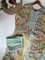 SZ1516 - Cotton Straight Suit Set - Image 4