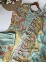 SZ1516 - Cotton Straight Suit Set - Image 3