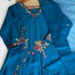SZ1519 - Mul Chanderi Suit Set