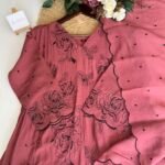 SZ1507 - Aline Suit Set with embroidery