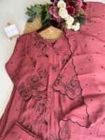 SZ1507 - Aline Suit Set with embroidery