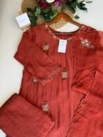 SZ1521 - Mul Chanderi Suit Set