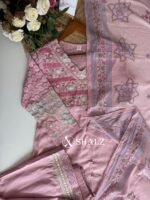 SZ1533 - Embroidered cotton suit set