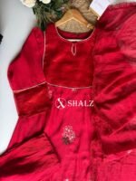 SZ1532 - Mul Chanderi Suit Set