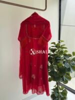 SZ1532 - Mul Chanderi Suit Set - Image 3