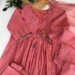 SZ1534 - Mul Chanderi Suit Set