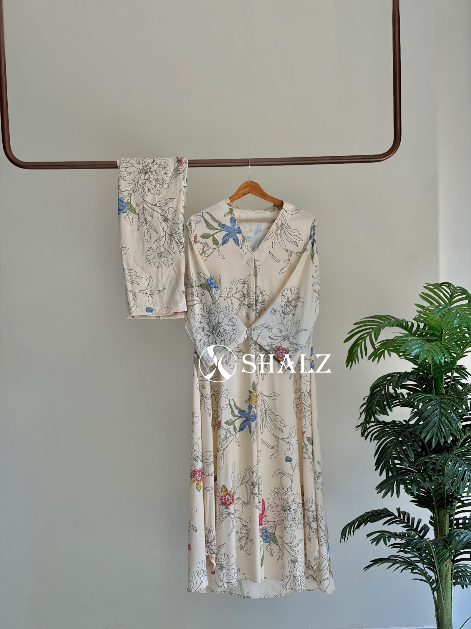 10d9e343-ef54-487b-96e9-acb3c90fdfd6-2 SZ1563 - Long Co-ord set - Image 1