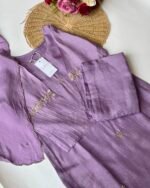 SZ1547 - Dola silk suit set - Image 2