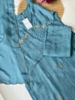 SZ1547 - Dola silk suit set - Image 3