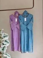 SZ1547 - Dola silk suit set - Image 5