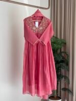 SZ1554 - Mul chanderi suit set - Image 4