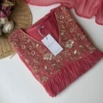 SZ1554 - Mul chanderi suit set