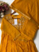 SZ1554 - Mul chanderi suit set - Image 3
