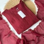 SZ1558 - Mul chanderi suit set
