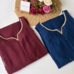 SZ1561 - Mul Chanderi Suit Set