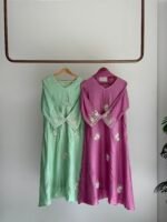 SZ1569 - Dola silk suit set - Image 3